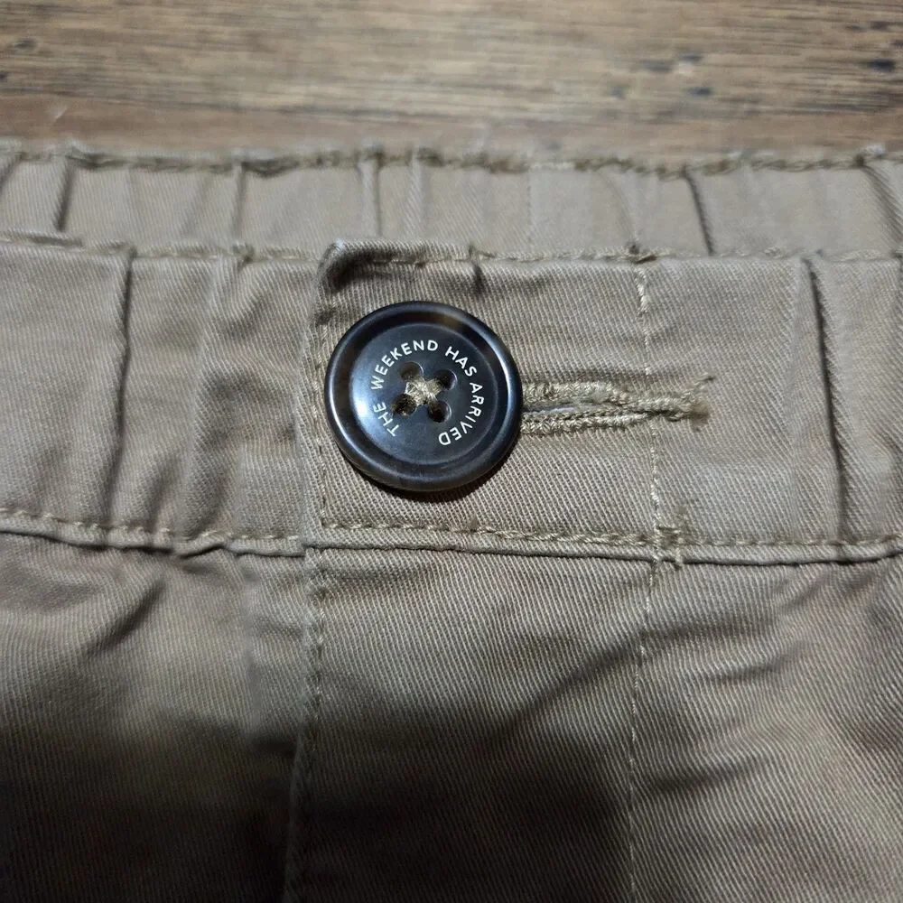 Chubbies Chino Shorts Mens XXXL Tan Regular Fit 5.5 Inseam Stretch Twill Khaki